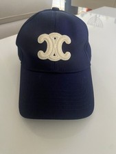 Casquette Celine Triomphe Neuve Couleur Bleu Marine   .