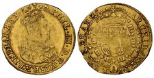 SPANISH NETH. Brabant Philip IV 1646-angel face 2 Souverain d'Or NGC MS61 Fr-85a