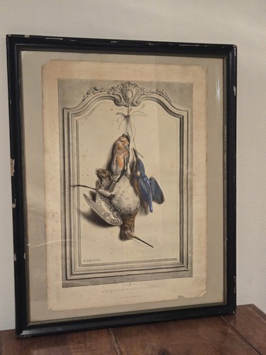 Lithographie le bouvreuil - lithographie,