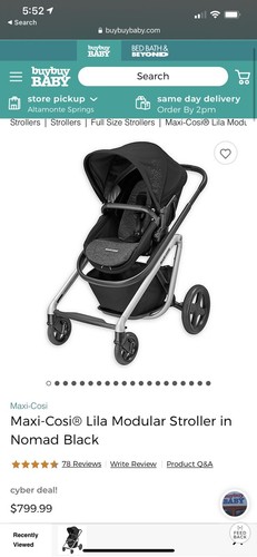 Maxi cosi stroller lila - lila, in