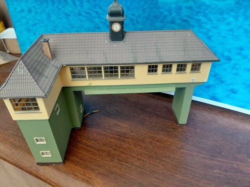 Maquette poste aiguillage - poste,