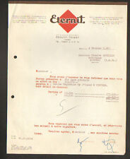 PROUVY-THIANT (59) MATERIAUX POUR BATIMENT "ETERNIT" en 1953