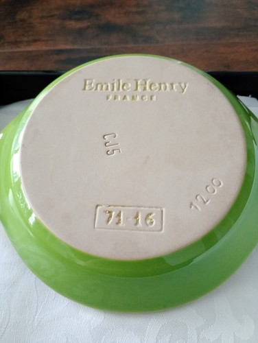 Petit plat emile henry vert - emile,
