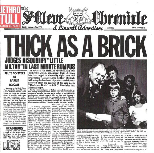 Jethro tull thick a - cd,