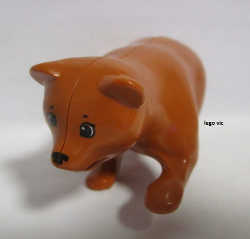 Lego bear orange - lego, du
