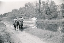 CANAL DU LOING - c. 1935 -