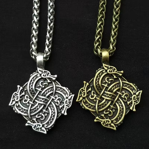 Collier nœud viking femme - ✨,