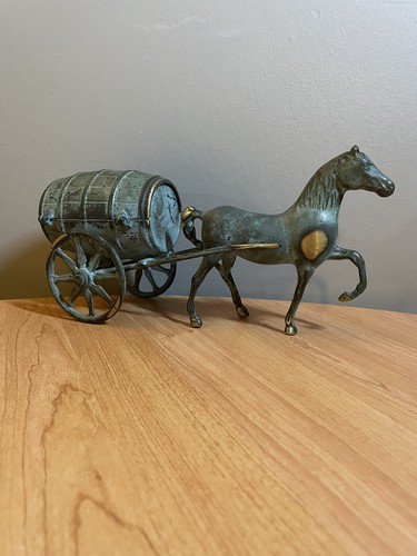 Tirelire cheval charrette - cheval,