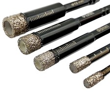 5tlg Diamant Forets Secs Set 5 – 12mm Hexagonal Mèche à Carrelage en Grès Verre
