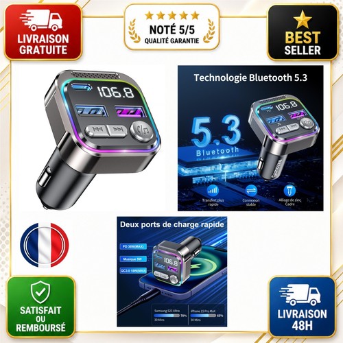 Transmetteur bluetooth - transmetteur,