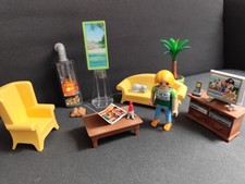 Playmobil 5308 living room wood stove dollhouse