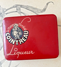 Ancienne Boite / étui à cigarettes COINTREAU en tôle lithographiée - Pierrot Pub