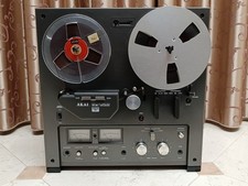 Akai GX 215D 4 Track Reel to Reel Wood Reel Recorder Working!