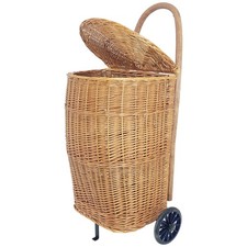 Panier en osier transportable