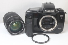 Canon EOS 5 QD Quartz Date Film Camera + Tamron 28-200mm F/3.8-5.6 Macro Lens