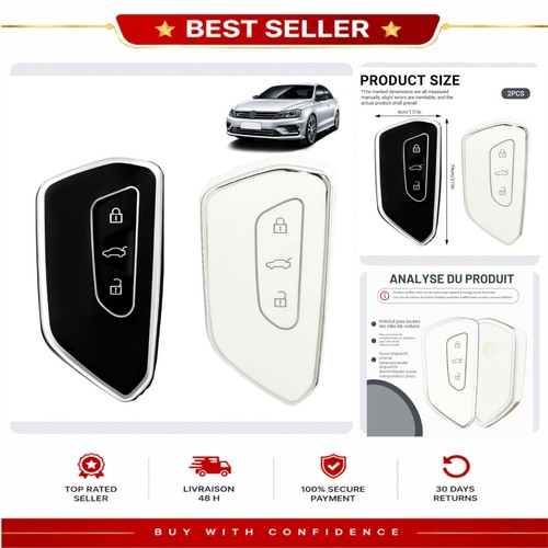 Coque clé voiture tpu - coque,