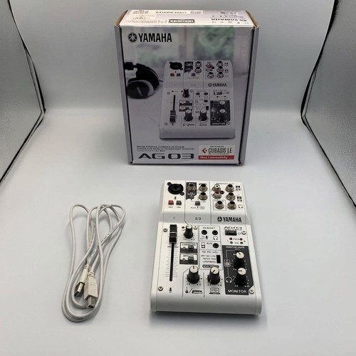Yamaha ag03 channel - 3, mixing