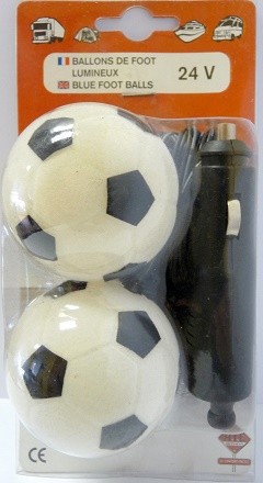 Ballons foot lumineux 24v - ballons,