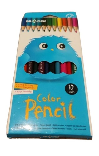 Crayons couleur 0058 - 12, de