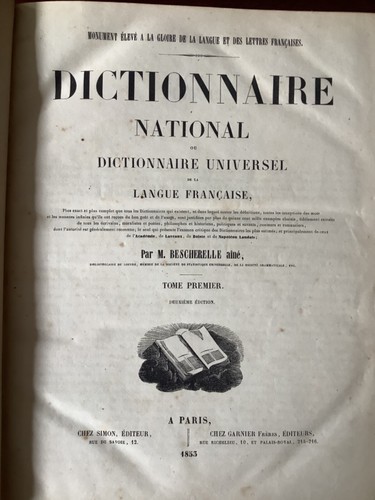Bescherelle 1853 volumes - 1853,, 2