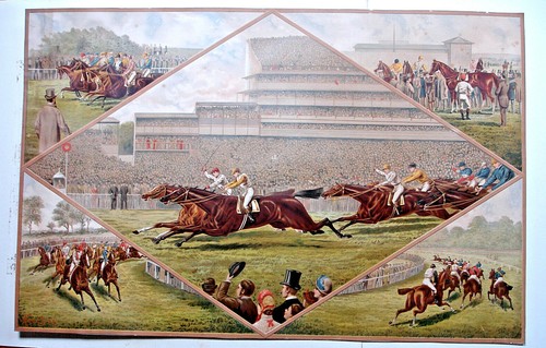 Tres grande chromolithographie - grande,