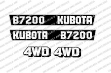 Autocollant De Capot Pour Tracteur Compact KUBOTA B7200