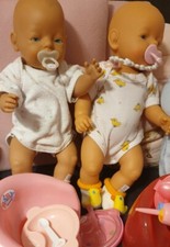 Baby born né 43 cm 1990 et 2003 Zapf Creation Au Choix TBE Reconditionné 