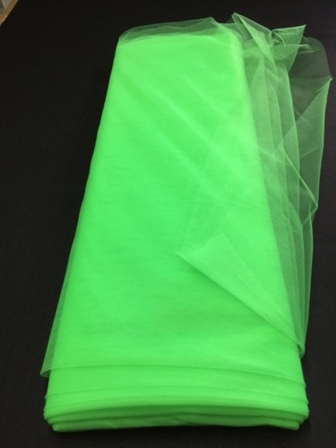 Tulle souple non feu vert - souple, anis