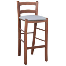 Tabouret en Bois Noyer Sombre