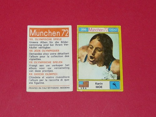 200 moe usa natation - n°200, panini