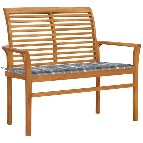 Teck massif banc jardin - teck,
