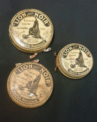 Cirage lion noir lot - lot, 3