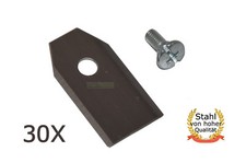 Lame 30 x 3,5 cm pour hybride solaire Husqvarna Automower 320 420 440 330 x 4...