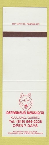 Matchbook cover depanneur - cover,