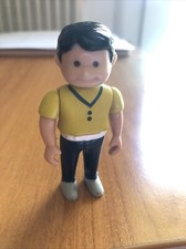 Boy Figure Head Move Plastic