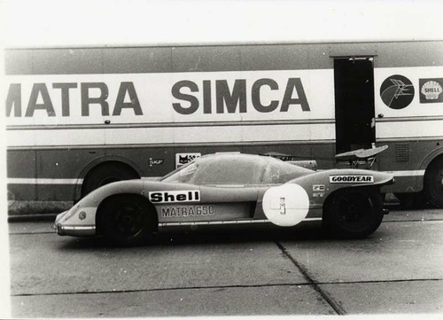 Matra 650 test marigny - 1/43,
