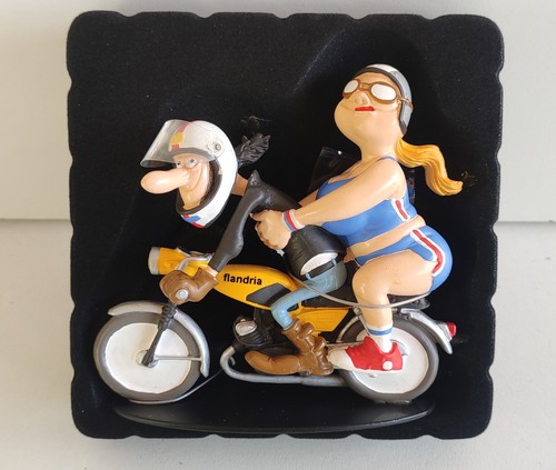 Figurine moto résine joe - moto,