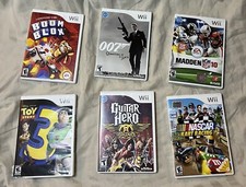 Nintendo Wii Games (6) Good Condition See Description 