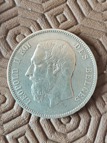 Pièce belge argent - belge, en