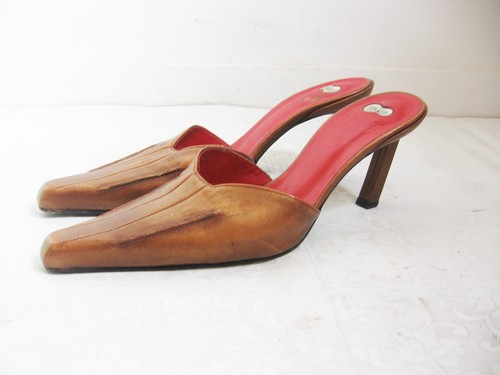 Mule cuir free lance t - cuir, lance»