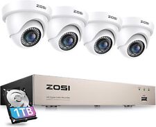 ZOSI 8CH 1080P H.265+ DVR1TB