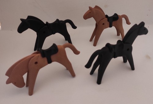 Playmobil lot horses - lot,