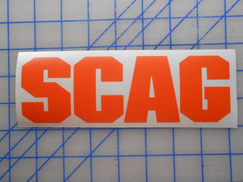 Scag décalque autocollant 5 - scag, 5.5