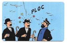 RARE / PHONE CARD - TINTIN ET MILOU: HERGE COMIC / PHONECARD TIM & STRIPPI