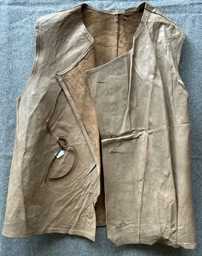 Leather jerkins gilet cuir - leather,