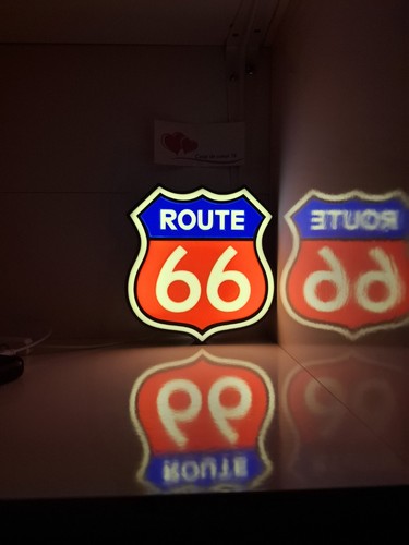 Lampe veilleuse route - route, 66
