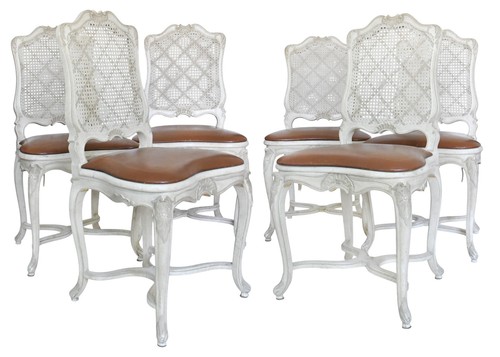 Suite chaises cannées de - suite,