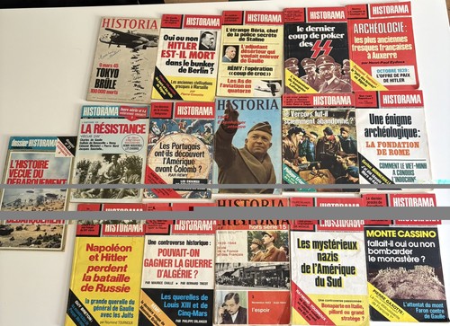 Lot 15 revues historia - ,