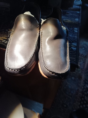 Mocassins paraboot talon bois - talon,