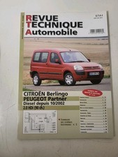 Revue Technique Automobile Peugeot Partner/citroen Berlingo 2.0 Hdi 90ch
